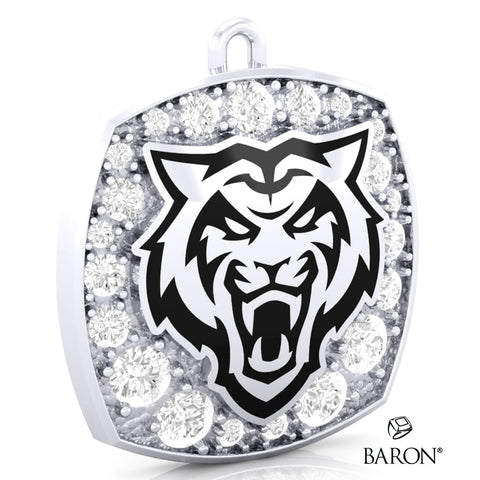 Idaho State University Athletics Commemorative Ring Top Pendant - Design 1.1