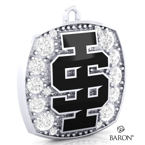 Idaho State University Athletics Commemorative  Ring Top Pendant - Design 1.32