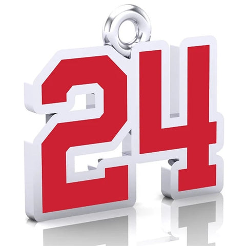 NSAF Indoor National Champion Number Charm (8mm x 10mm (per character)