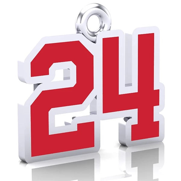NSAF Indoor National Champion Number Pendant (12mm x 17mm (per character)