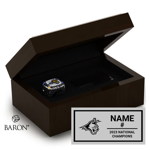 Arizona Bobcats Hockey 2023 Championship Ring Box