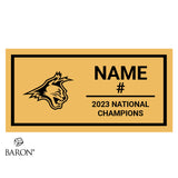 Arizona Bobcats Hockey 2023 Championship Ring Box