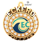 Eckerd College Varsity Championship Ring Top Pendant - Design 2.5