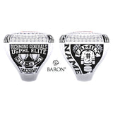 Richmond Generals Hockey 2022 Championship Ring - Design 1.3