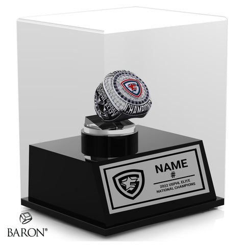 Richmond Generals Hockey 2022 Championship Display Case