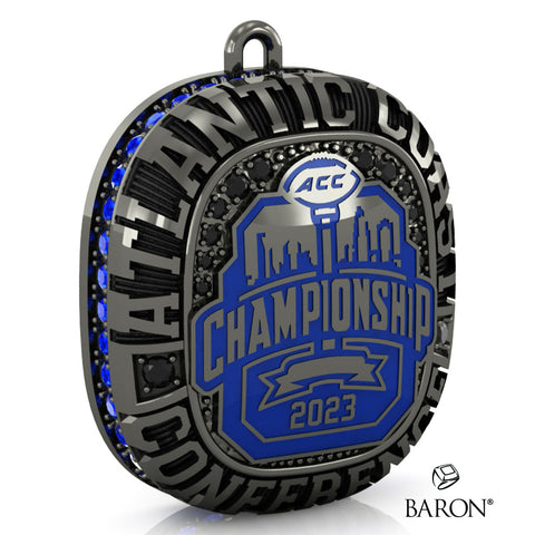 ACC Officials 2023 Championship Ring Top Pendant - Design 1.3