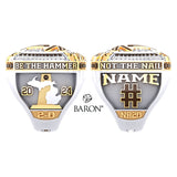 Adams High School Soccer 2024 Championship Ring - Design 1.3