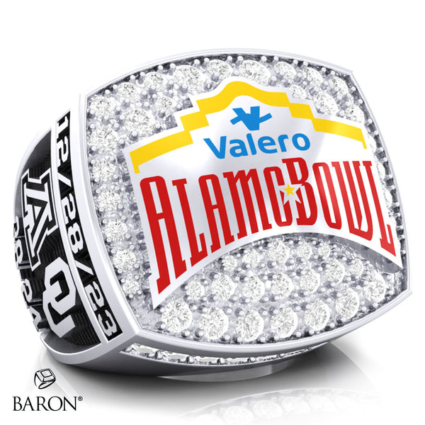 Alamo Bowl Officials Football 2023 Championship Ring - Design 1.9