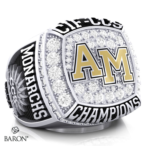 Archbishop Mitty Boys Soccer 2024 Championship Ring - Design 2.2