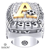 Army West Point Women's Soccer 1993 Championship Ring - Design 3.25