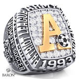 Army West Point Women's Soccer 1993 Championship Ring - Design 3.25