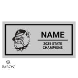 Artesia High School Baseball 2025 Championship Black Window Ring Box
