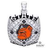 Artesia High School Baseball 2025 Championship Ring Top Pendant - Design 2.6