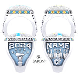 Baby Blue Cheer 2024 Championship Ring - Design 4.5