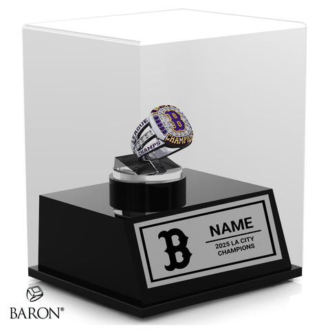 Bell High School Cheer 2025 Championship Display Case