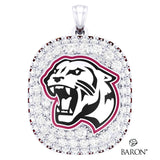Benton High School Boys Basketball 2025 Championship Ring Top Pendant - Design 2.4
