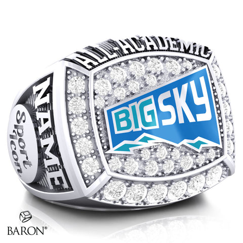 Big Sky Conference All-Academic 2024 Championship Ring - Design 1.3