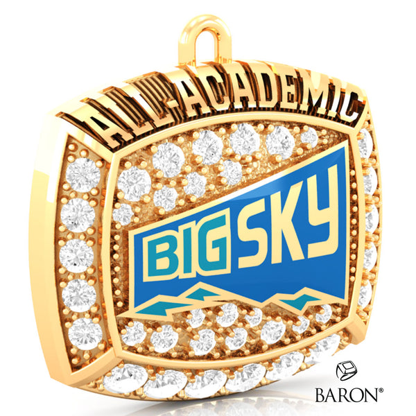 Big Sky Conference All-Academic 2024 Championship Ring Top Pendant - Design 1.6