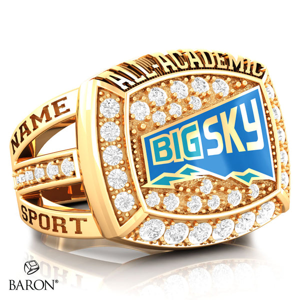 Big Sky Conference All-Academic 2024 Championship Ring - Design 2.2