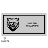 Binghamton Black Bears Fan Black Standard Window Ring Box