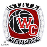 Woodland Christian Girls Basketball 2025 Championship Ring - Design 1.3