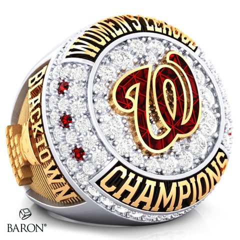 Blacktown Workers Baseball 2025 Championship Ring - Design 1.13