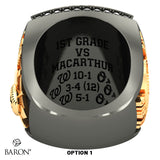 Blacktown Workers 2023 State League Championship Ring - Design 5.10