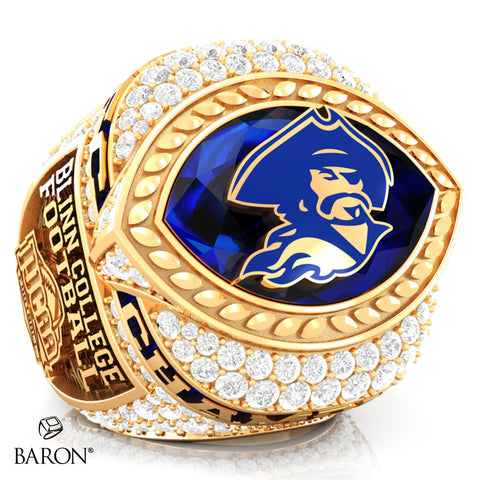 Blinn College Football 1987 Championship Ring - Design 1.4 *50% BALANCE*
