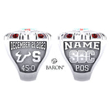 Boca Raton Bowl Officials 2023 Championship Ring - Design 1.2