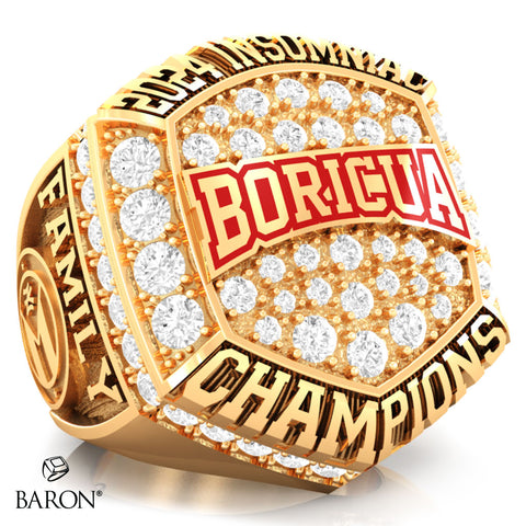 Boricua Softball 2024 Championship Ring - Design 2.4