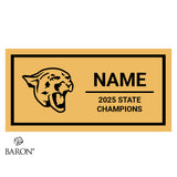 Brea Olinda Cheer 2025 Championship Black LED Ring Box