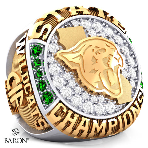 Brea Olinda Cheer 2025 Championship Ring - Design 6.9