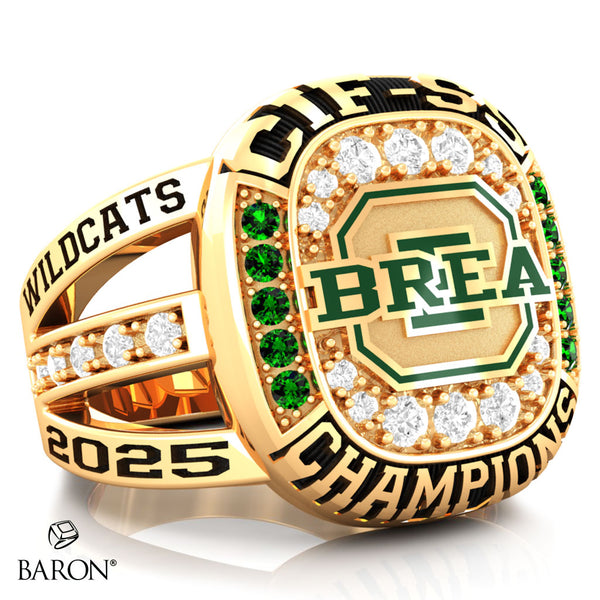 Brea Olinda Cheer 2025 Championship Ring - Design 7.3