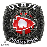 Bridgeport High School Basketball 2025 Championship Ring - Design 3.4