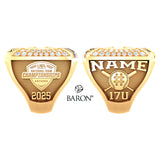 CBA Victus Baseball 2025 Championship Ring - Design 2.5