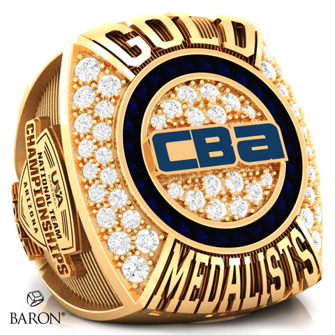 CBA Victus Baseball 2025 Championship Ring - Design 2.5