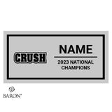 CF Cheer Crush 2023 Championship Window Ring Box