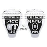 CFP Officials Football 2024 First Round Championship Ring - Design2.3