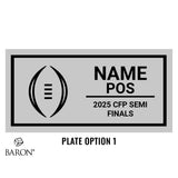 Cotton Bowl Officials 2024 Championship Black Standard Window Ring Box D1.4