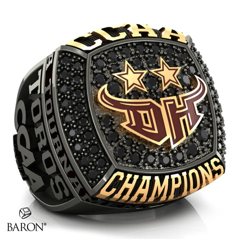 Cal State Dominguez Hills Men's Soccer 2024 Championship Ring - Design 1.4