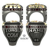 Cal State Dominguez Hills Men's Soccer 2024 Championship Ring - Design 1.4