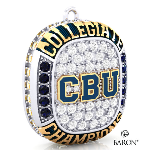 California Baptist University Dance 2023 Championship Ring Top Pendant - Design 1.6