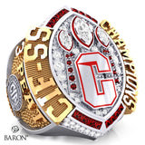 California School for the Deaf in Riverside Football 2024 Championship Ring - Design 1.5