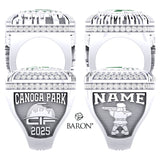 Canoga Park High School Boys Soccer 2025 Championship Ring - Design 2.4