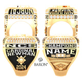 Cardinal Newman Baseball 2024 Championship Ring - Design 1.2