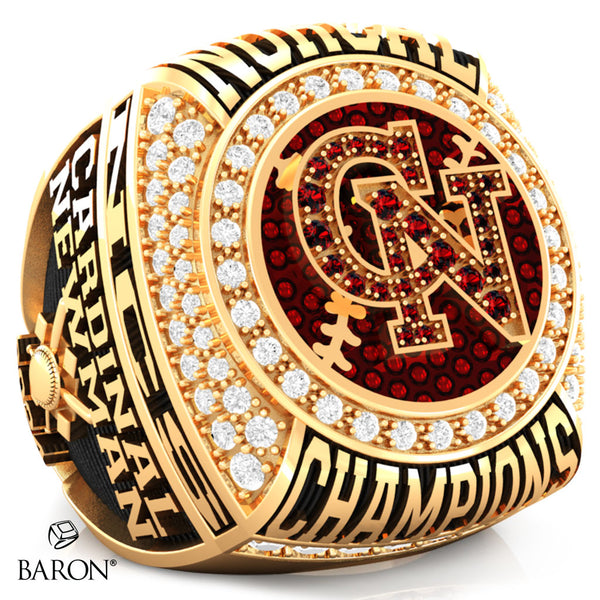 Cardinal Newman Baseball 2024 Championship Ring - Design 1.2