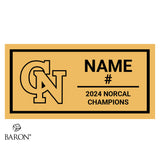 Cardinal Newman Baseball 2024 Championship Black Standard Window Ring Box