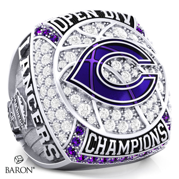 Carlsbad High School Boys Basketball 2024 Championship Ring - Design 1.3