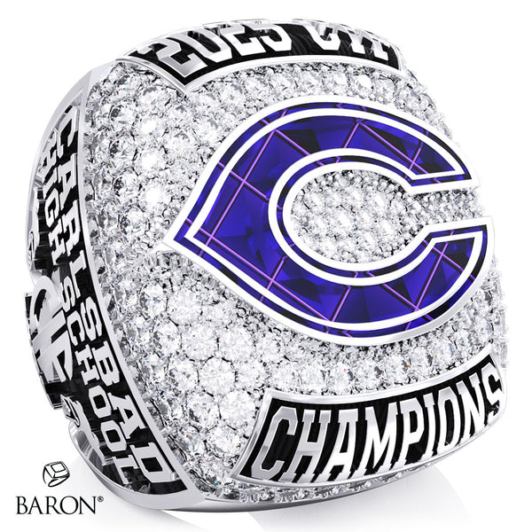 Carlsbad High School Boys Volleyball 2025 Championship Ring - Design 1.4