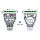 Central Methodist University Hairston Hall of Fame Championship Ring - Design 1.3